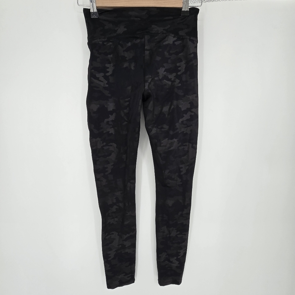 Spanx Pants & Jumpsuits Spanx faux leather Camo Leggings large girls 10-12 years